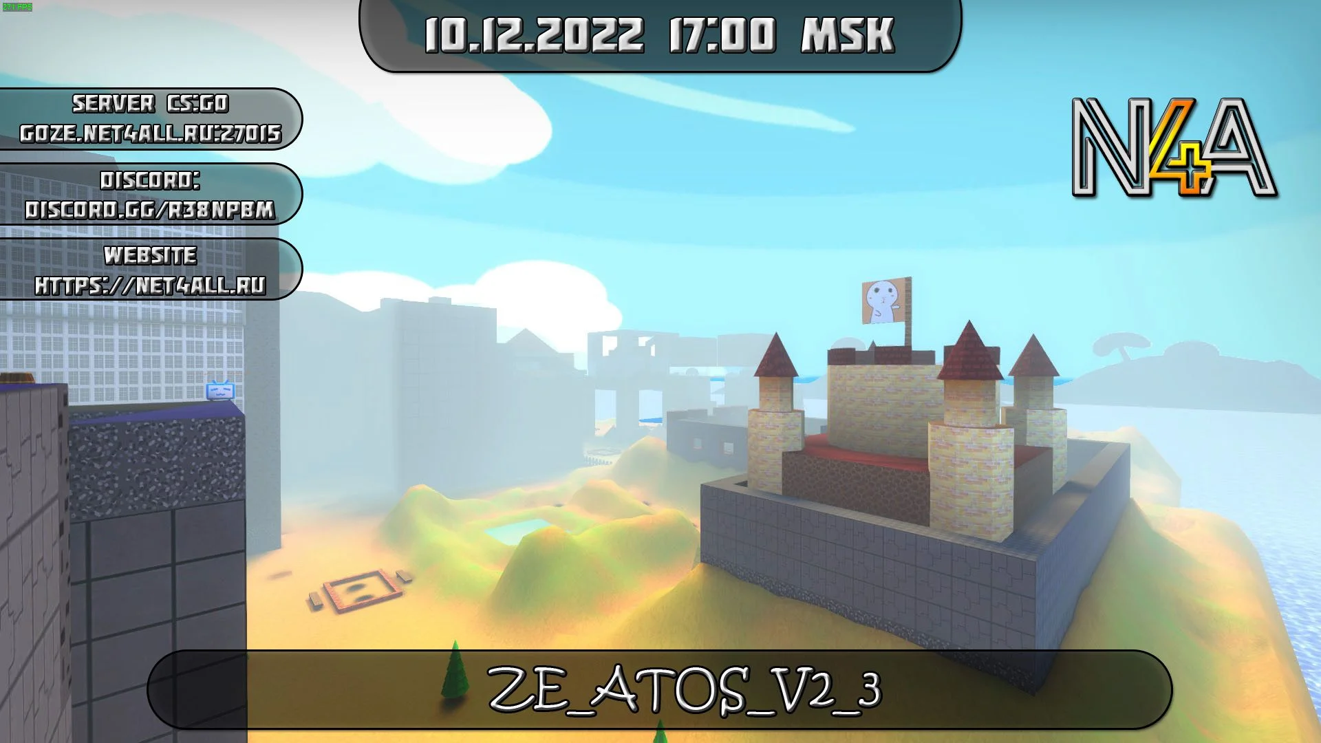 Ивент по карте ze_atos_v2_3. / CS:GO ZE | Игровой портал Net4ALL.RU